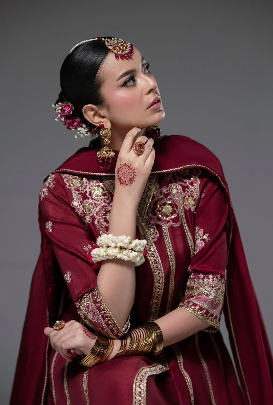 AJR Couture | AJR Luxe Pret'25 | Ruby Raffia - House Of Hania