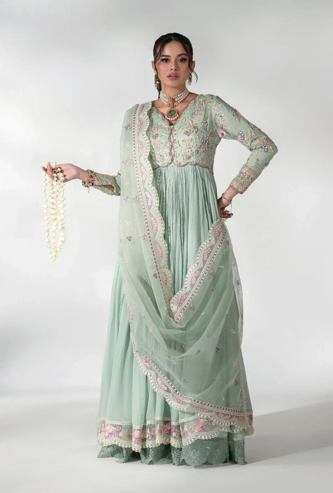 AJR Couture | AJR Luxe Pret'25 | Satin Serenity - House Of Hania