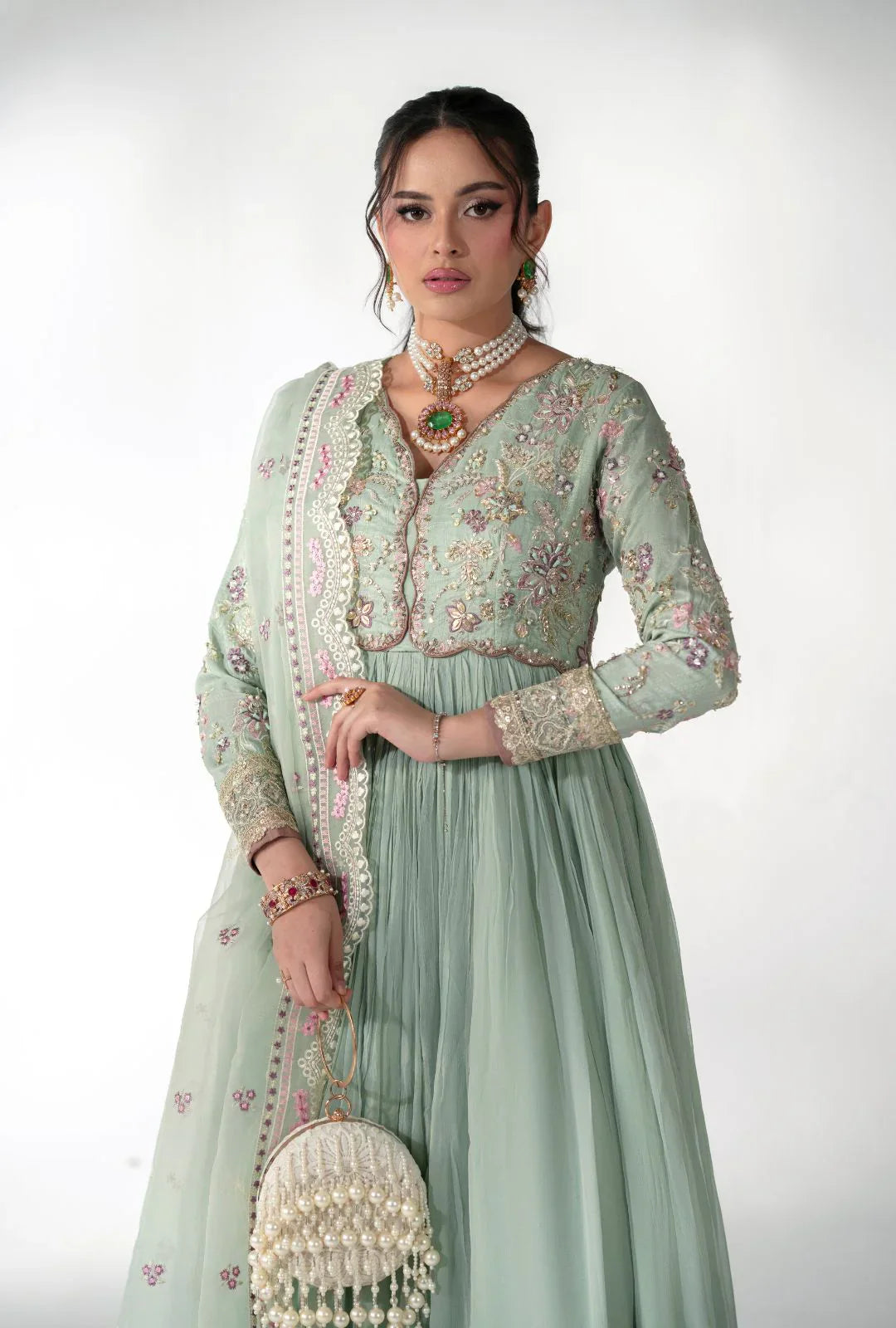 AJR Couture | AJR Luxe Pret'25 | Satin Serenity - House Of Hania