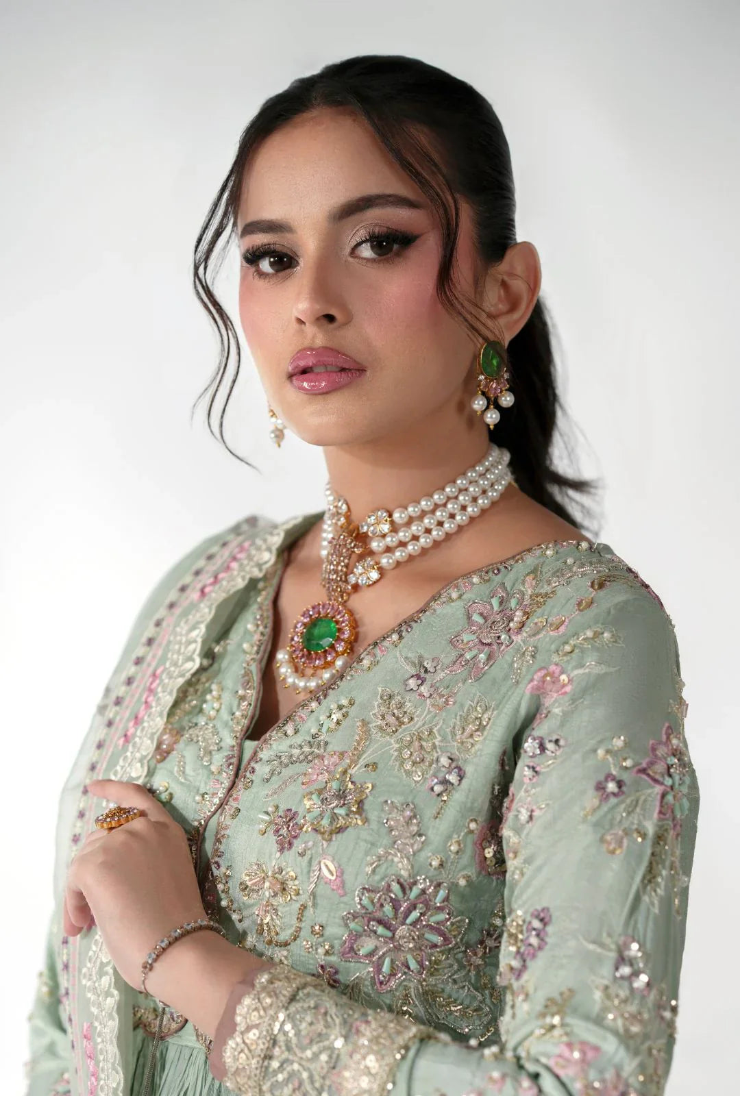 AJR Couture | AJR Luxe Pret'25 | Satin Serenity - House Of Hania