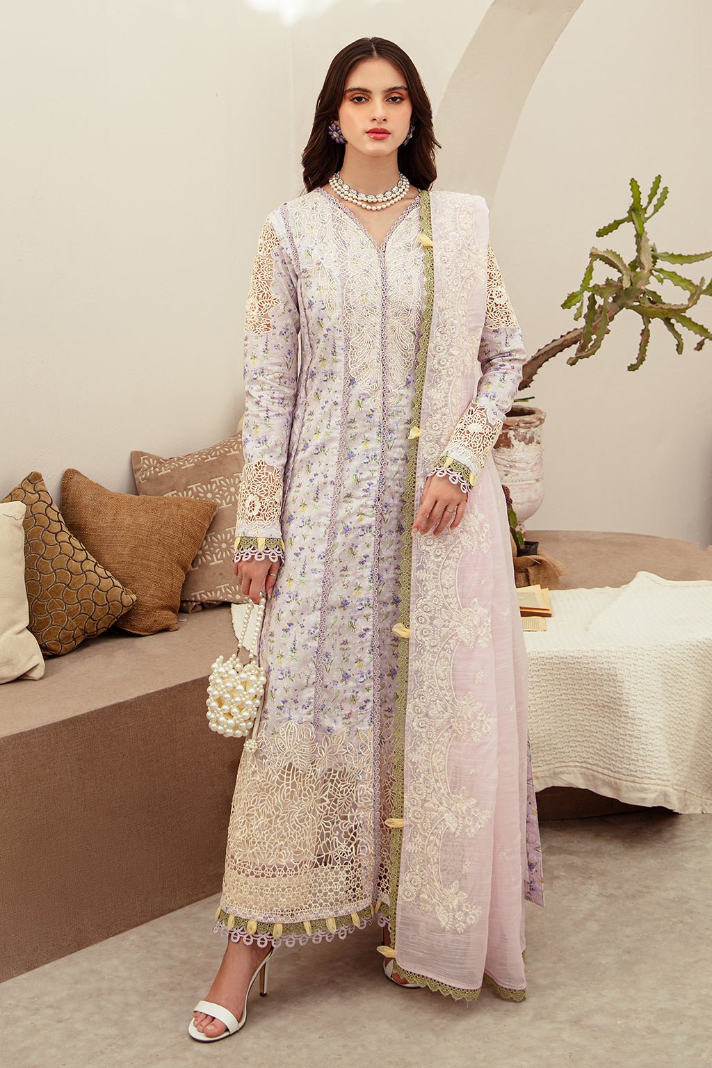AJR Couture | Alif Affordable Lawn 24 | ARIA - House Of Hania