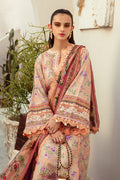 AJR Couture | Alif Affordable Lawn 24 | CORAL BLUSH - House Of Hania