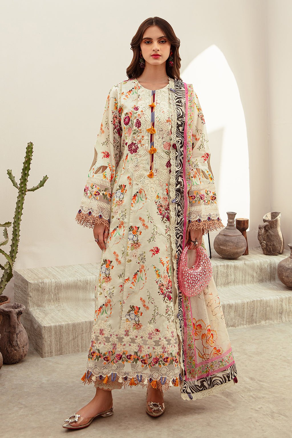 AJR Couture | Alif Affordable Lawn 24 | GARDIAN - House Of Hania