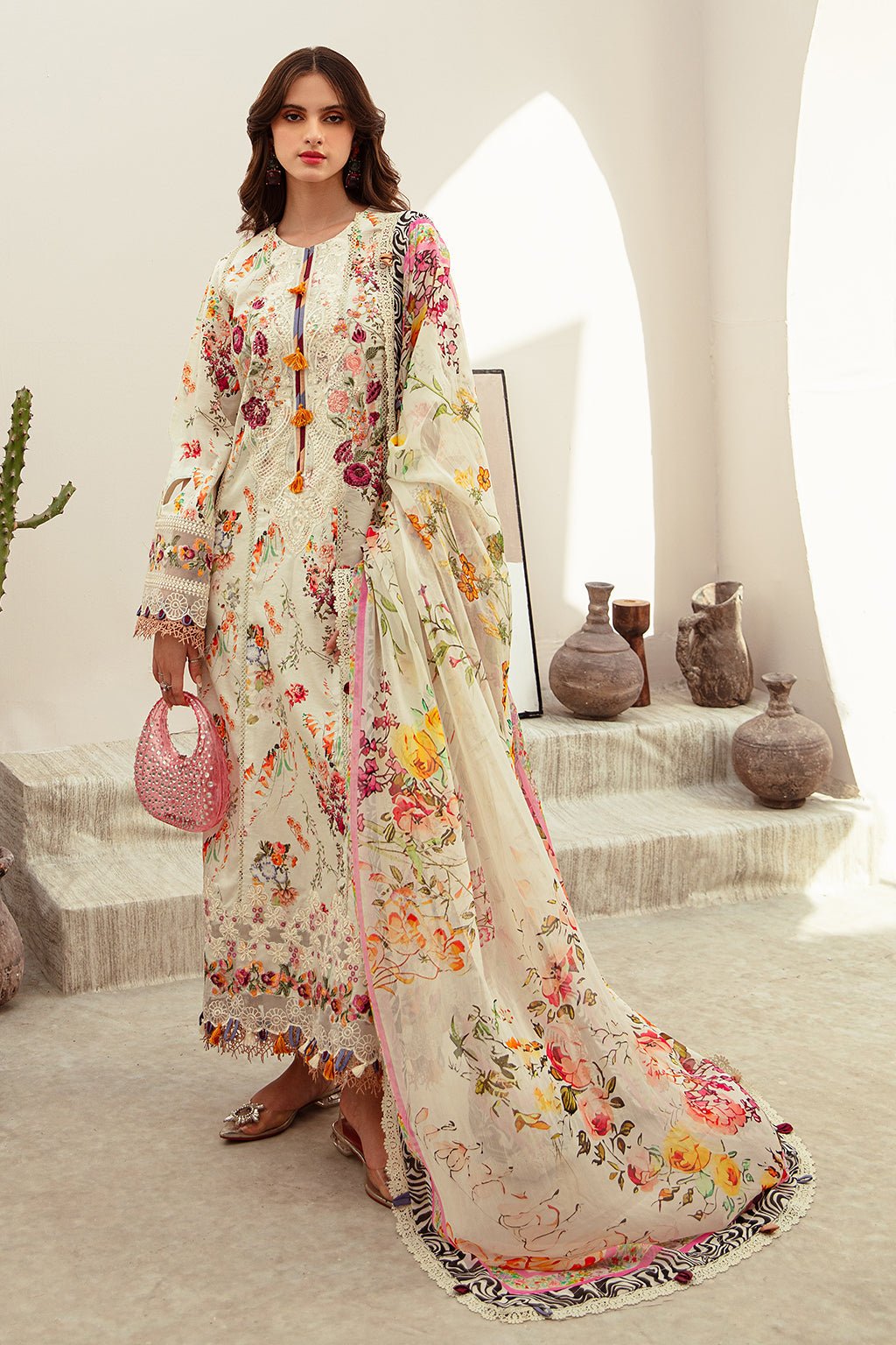 AJR Couture | Alif Affordable Lawn 24 | GARDIAN - House Of Hania