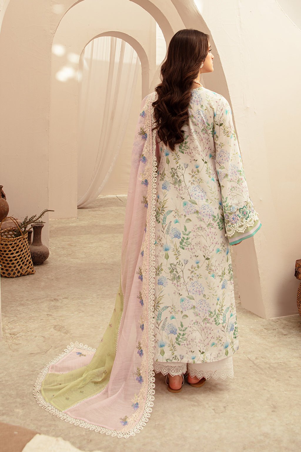 AJR Couture | Alif Affordable Lawn 24 | GLEAM - House Of Hania