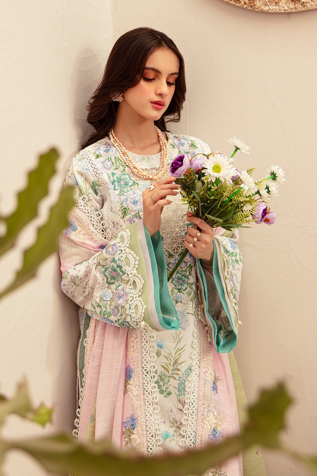 AJR Couture | Alif Affordable Lawn 24 | GLEAM - House Of Hania