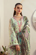 AJR Couture | Alif Affordable Lawn 24 | MINT MAGIC - House Of Hania