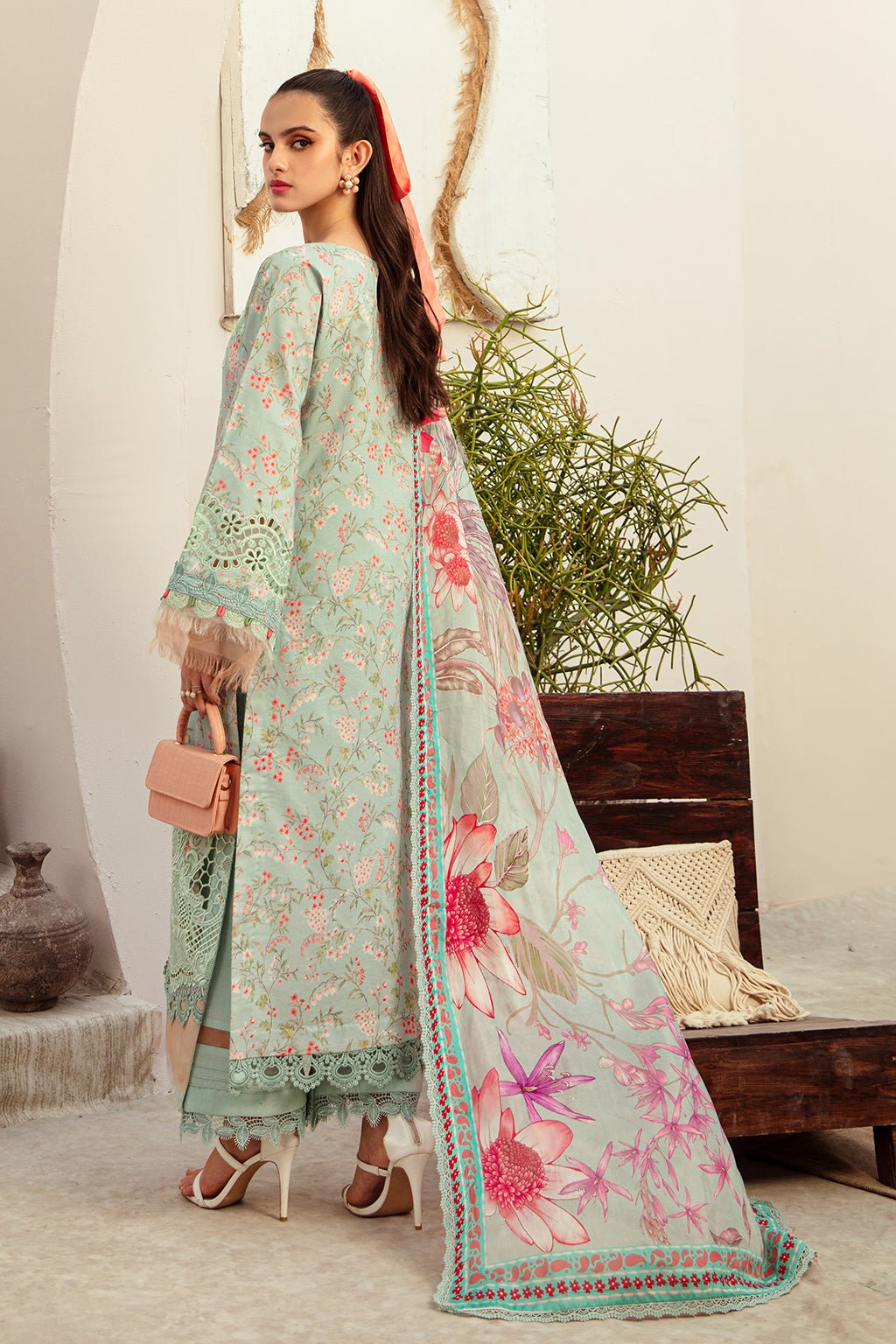 AJR Couture | Alif Affordable Lawn 24 | MISTY MORNING - House Of Hania