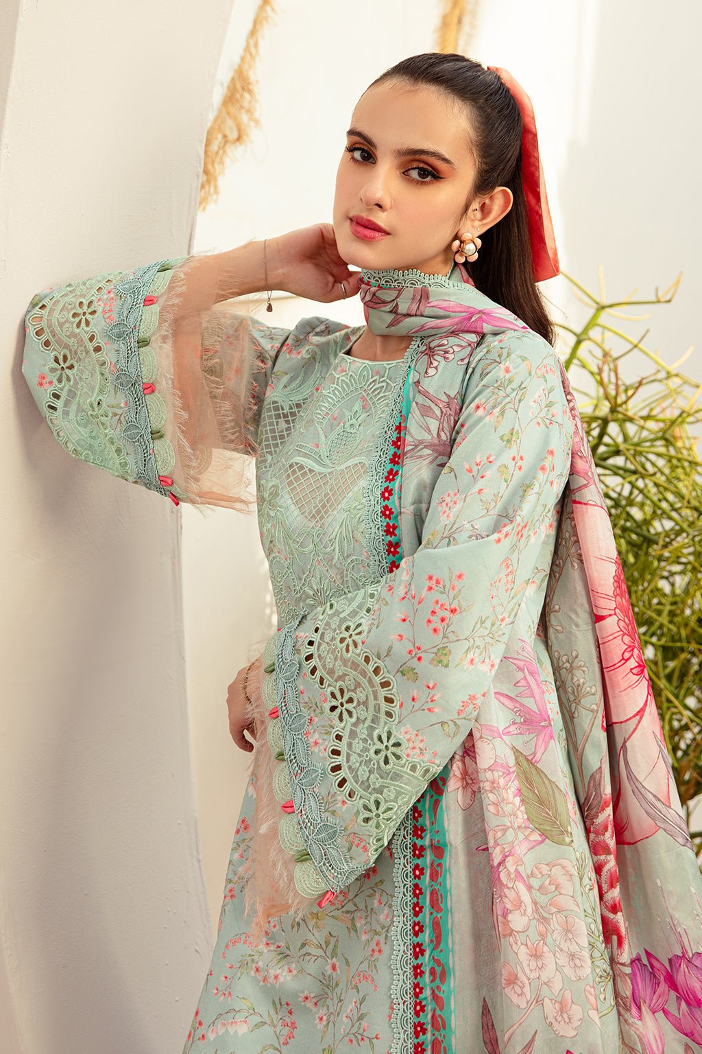 AJR Couture | Alif Affordable Lawn 24 | MISTY MORNING - House Of Hania