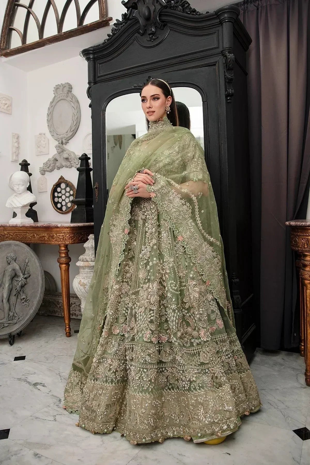 AJR Couture | Alif Luxury Wedding Formals 23 | Hazel - House Of Hania