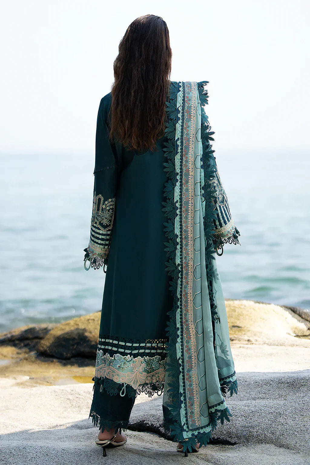 AJR Couture | Alif Signature Luxury Lawn 24 | Celia - House Of Hania
