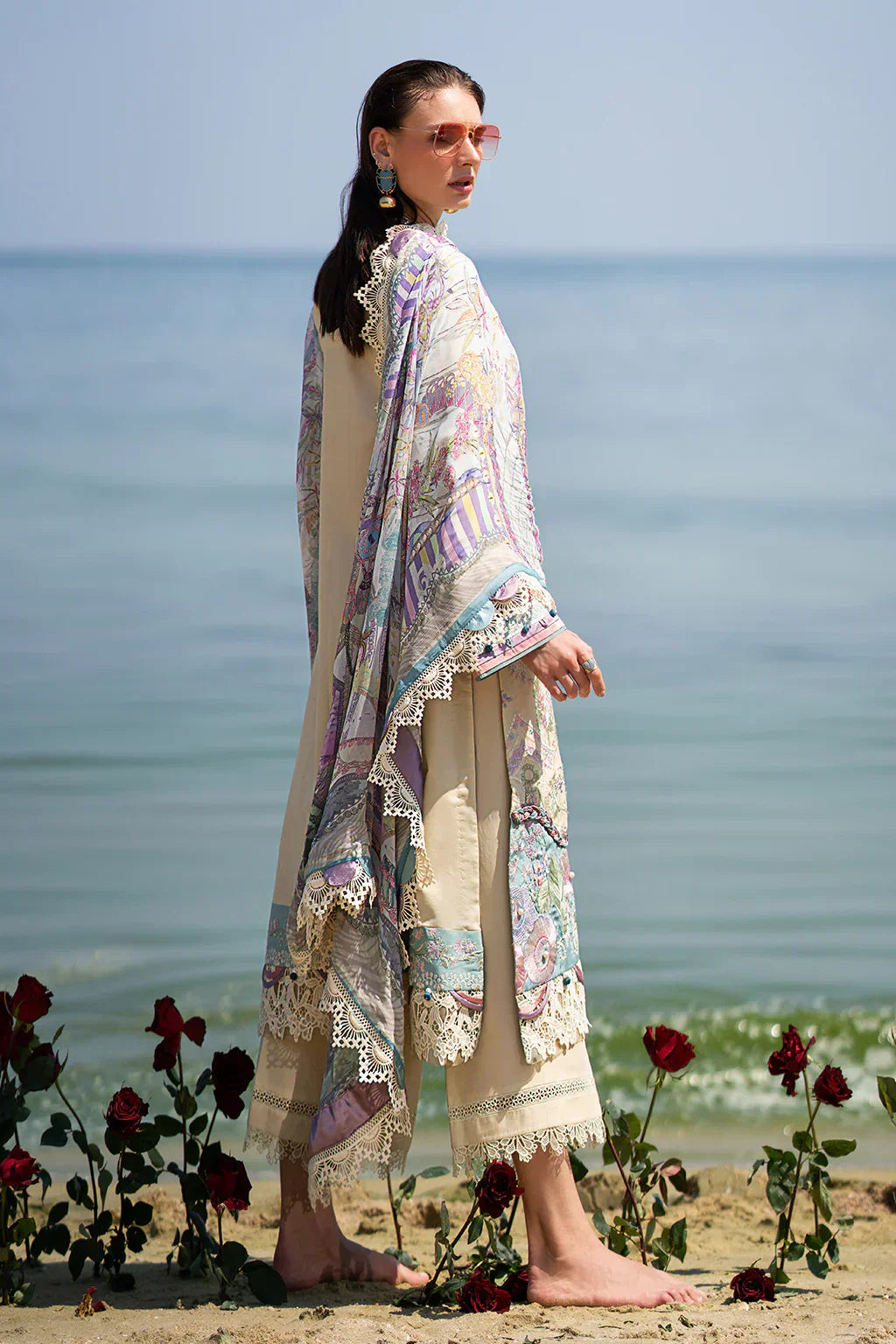 AJR Couture | Alif Signature Luxury Lawn 24 | Coraline - House Of Hania