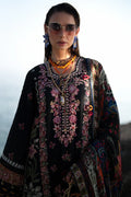 AJR Couture | Alif Signature Luxury Lawn 24 | Noir - House Of Hania
