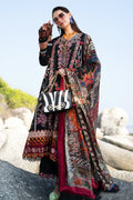 AJR Couture | Alif Signature Luxury Lawn 24 | Noir - House Of Hania