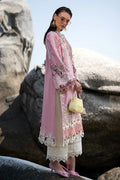 AJR Couture | Alif Signature Luxury Lawn 24 | Rosy - House Of Hania