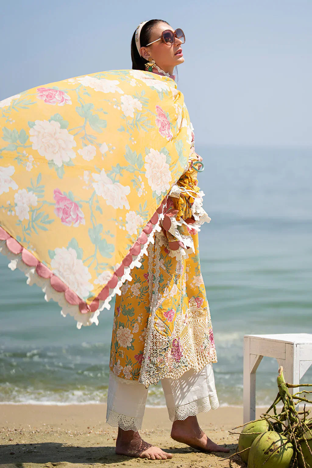 AJR Couture | Alif Signature Luxury Lawn 24 | Sunlit - House Of Hania