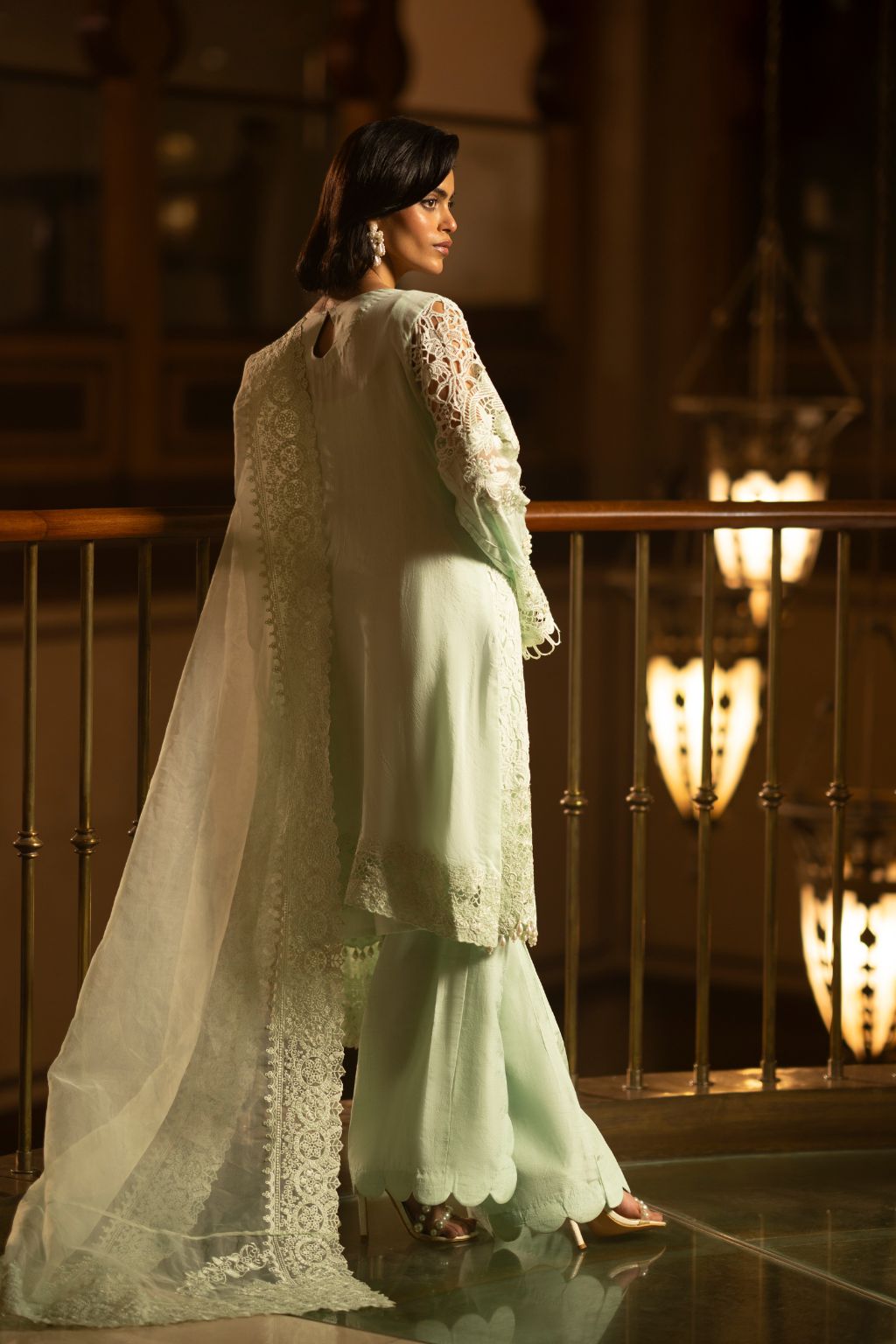 AJR Couture | Cutwork Edit 24 | LIME - House Of Hania