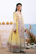 AJR Couture | Dastan Luxury Lawn 25 | Azure - House Of Hania