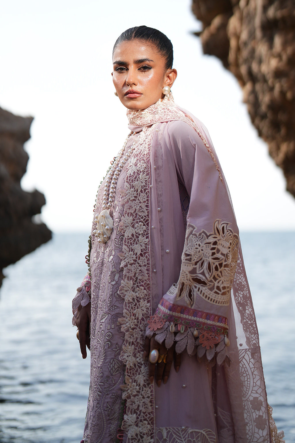 AJR Couture | Dastan Luxury Lawn 25 | Luxe - House Of Hania