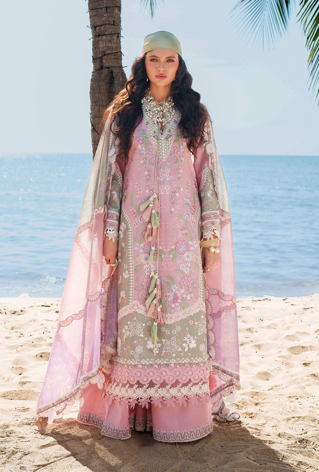 AJR Couture | Evara Luxury Lawn | Niva - House Of Hania