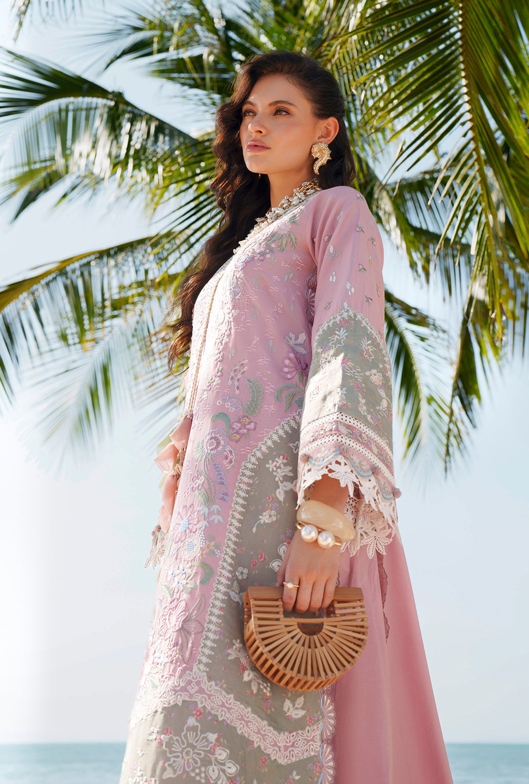 AJR Couture | Evara Luxury Lawn | Niva - House Of Hania