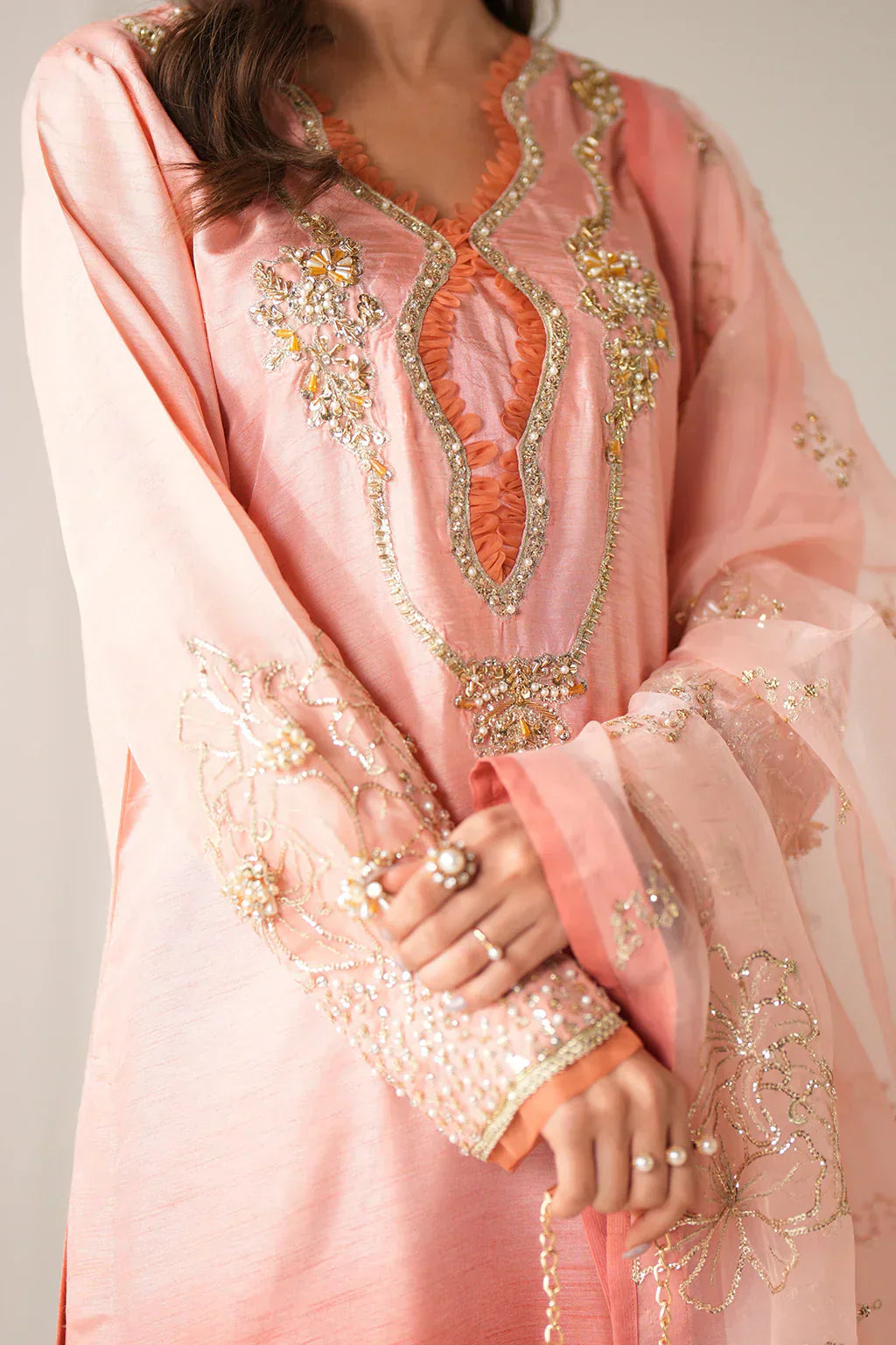 AJR Couture | Luxe Pret Eid | RHYTHM - House Of Hania