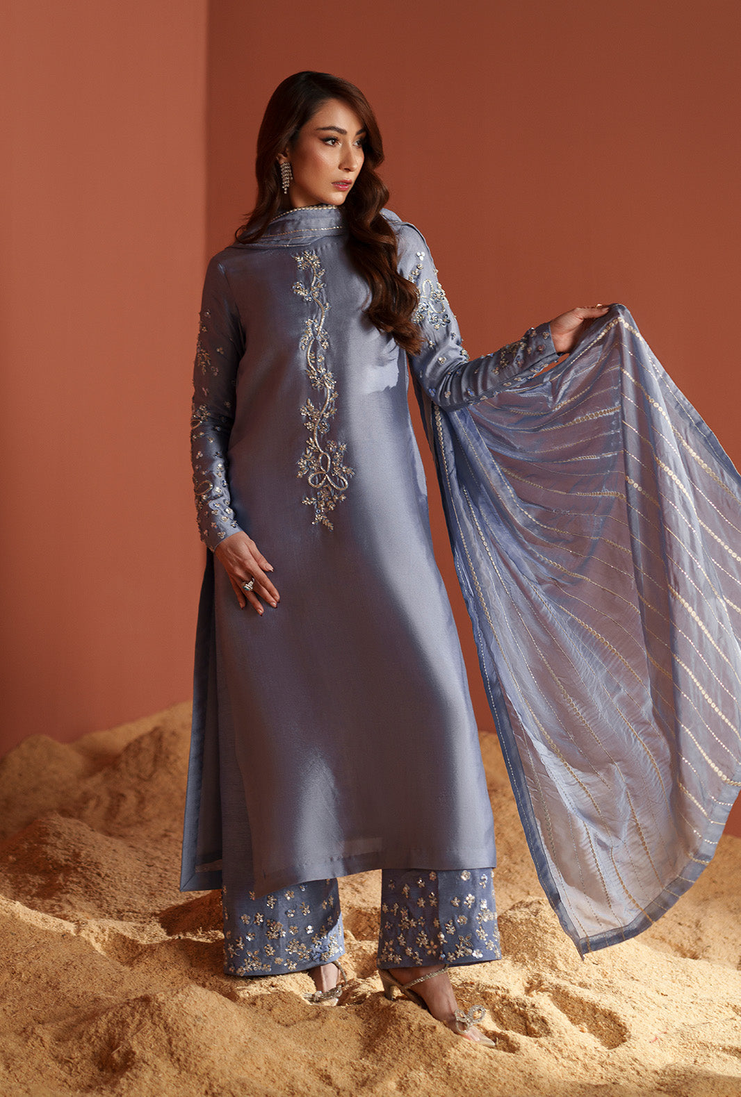 AJR Couture | Modern Muse Luxe Pret | Cyra - House Of Hania