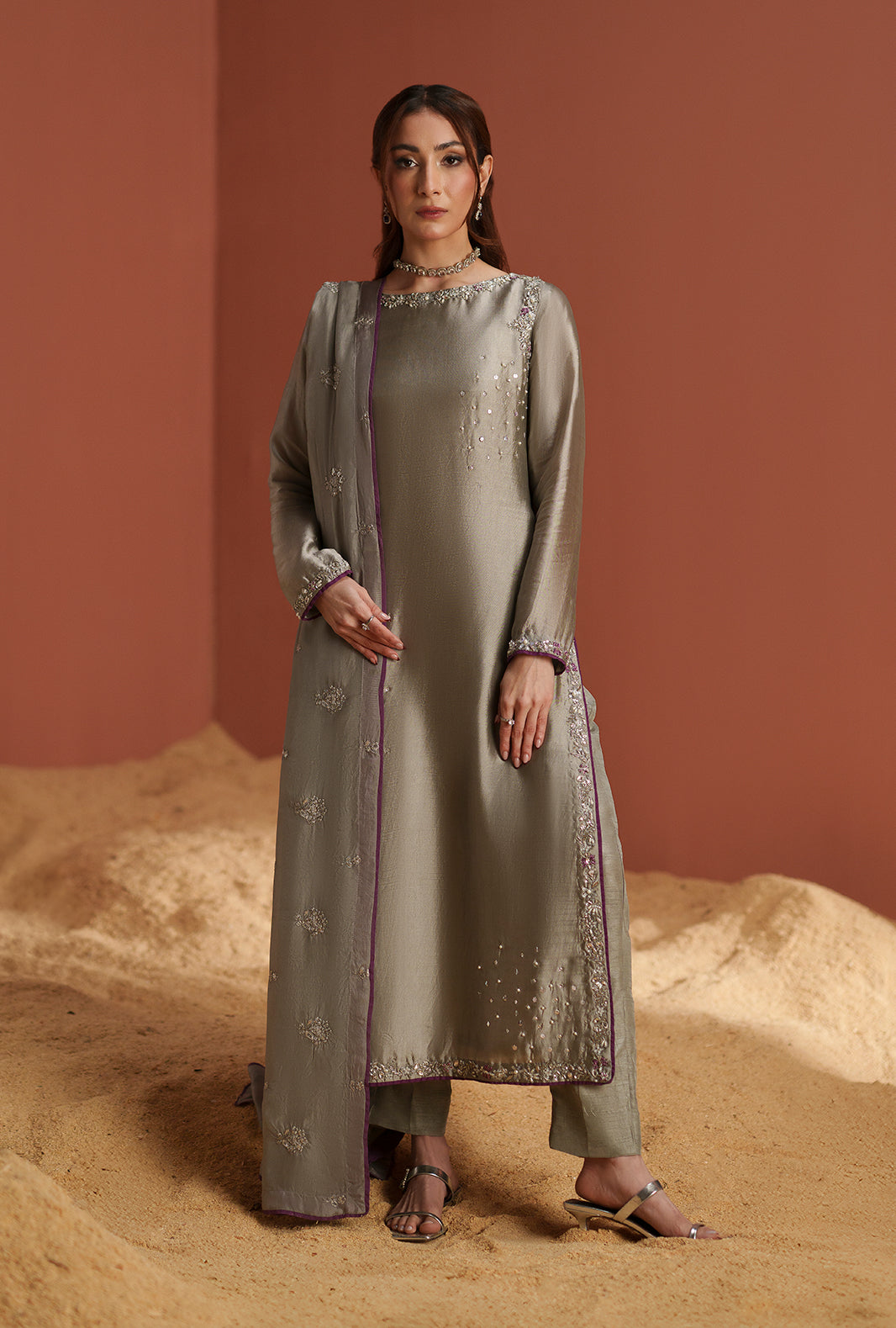 AJR Couture | Modern Muse Luxe Pret | Elara - House Of Hania