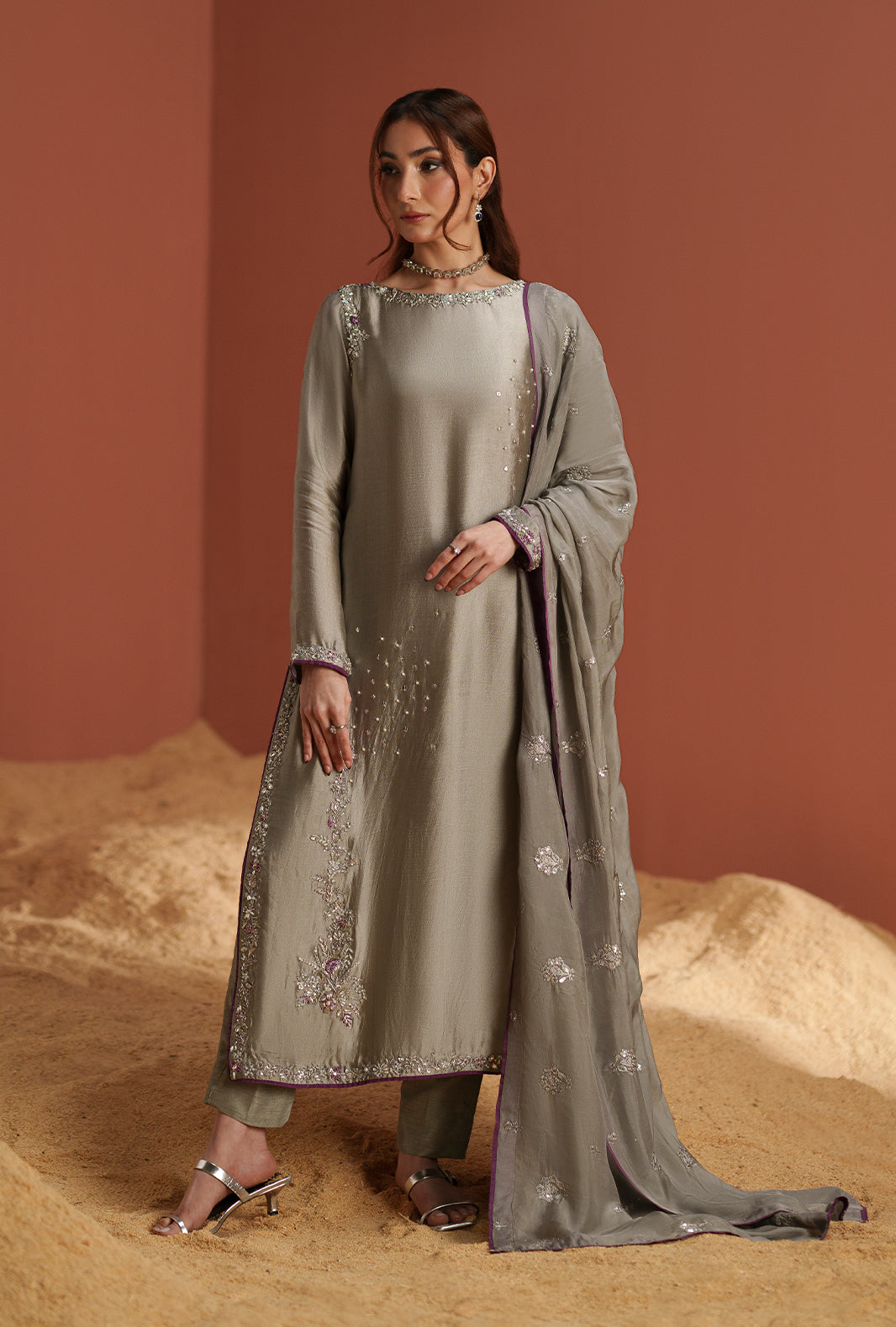AJR Couture | Modern Muse Luxe Pret | Elara - House Of Hania