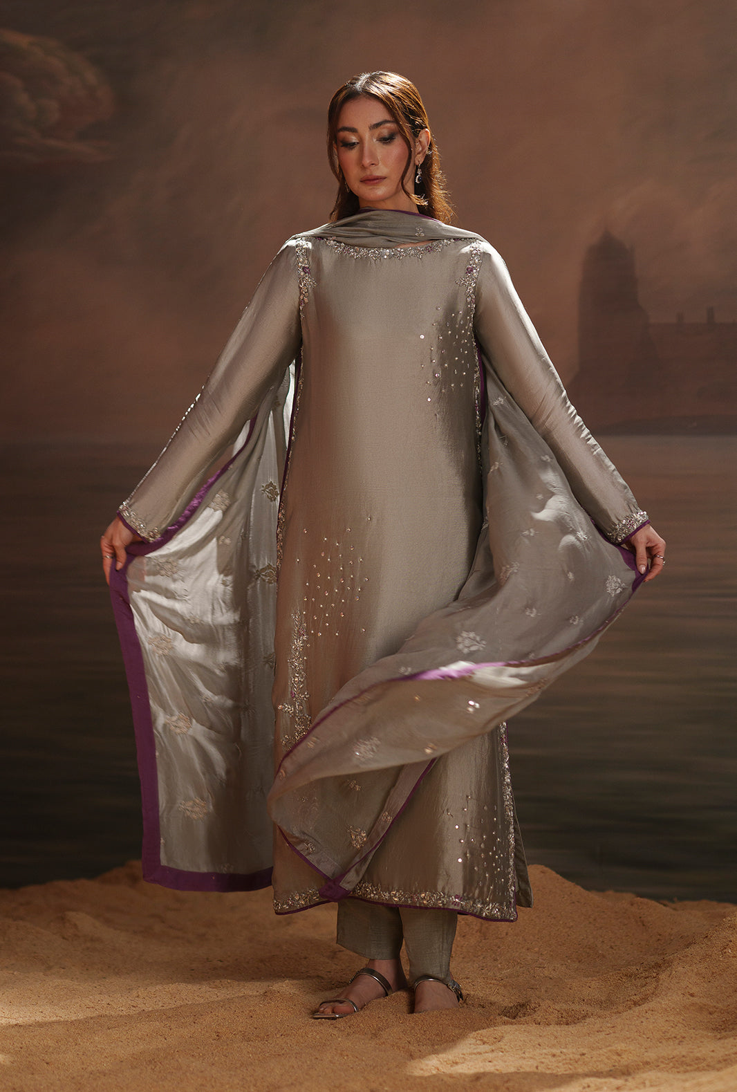 AJR Couture | Modern Muse Luxe Pret | Elara - House Of Hania