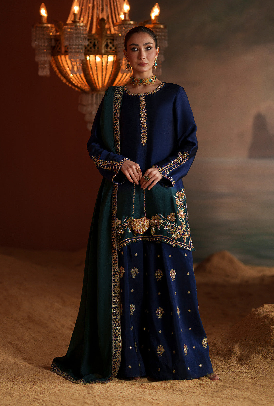 AJR Couture | Modern Muse Luxe Pret | Solene - House Of Hania