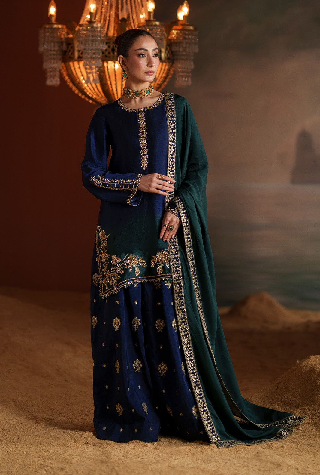 AJR Couture | Modern Muse Luxe Pret | Solene - House Of Hania