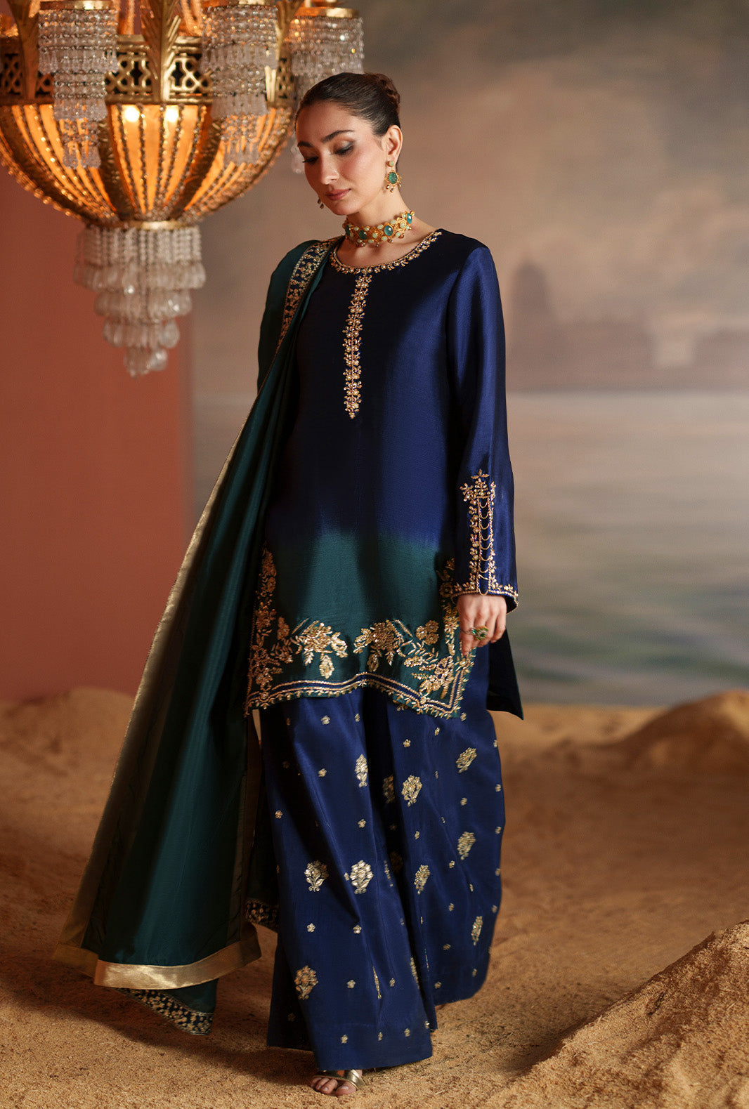 AJR Couture | Modern Muse Luxe Pret | Solene - House Of Hania