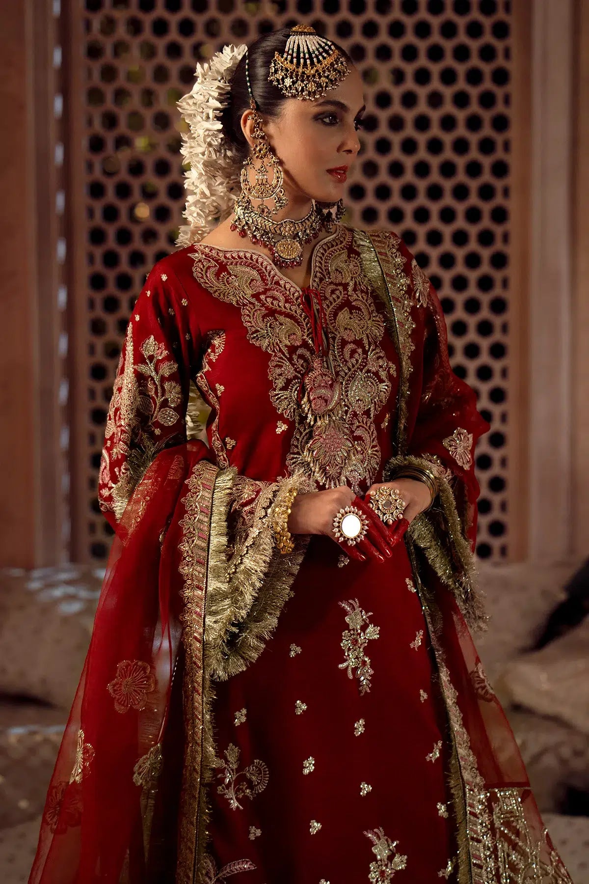 AJR Couture | Mushk The Silk Edit | Gulab - House Of Hania