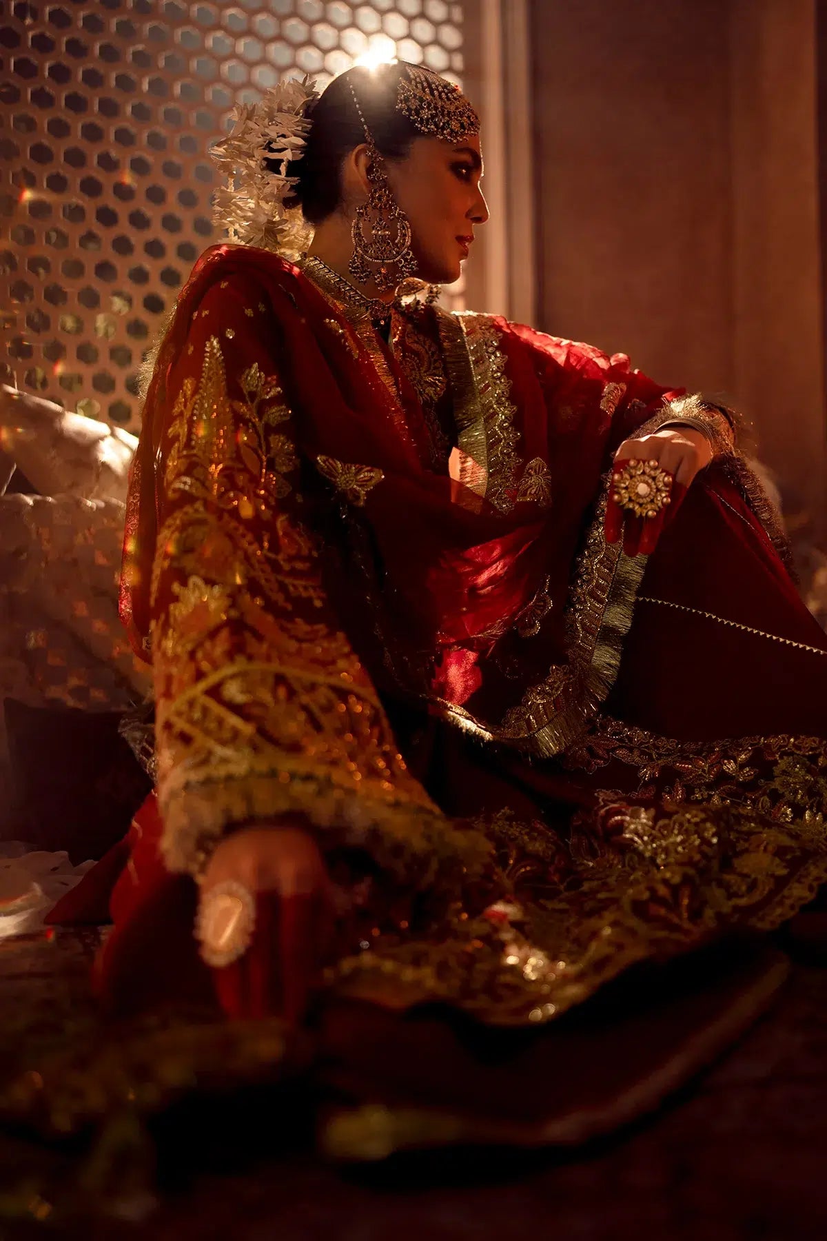 AJR Couture | Mushk The Silk Edit | Gulab - House Of Hania