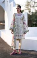 AJR Couture | Printakari Lawn 25 | Aleesia - House Of Hania