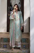 AJR Couture | Printakari Lawn 25 | Aqua - House Of Hania