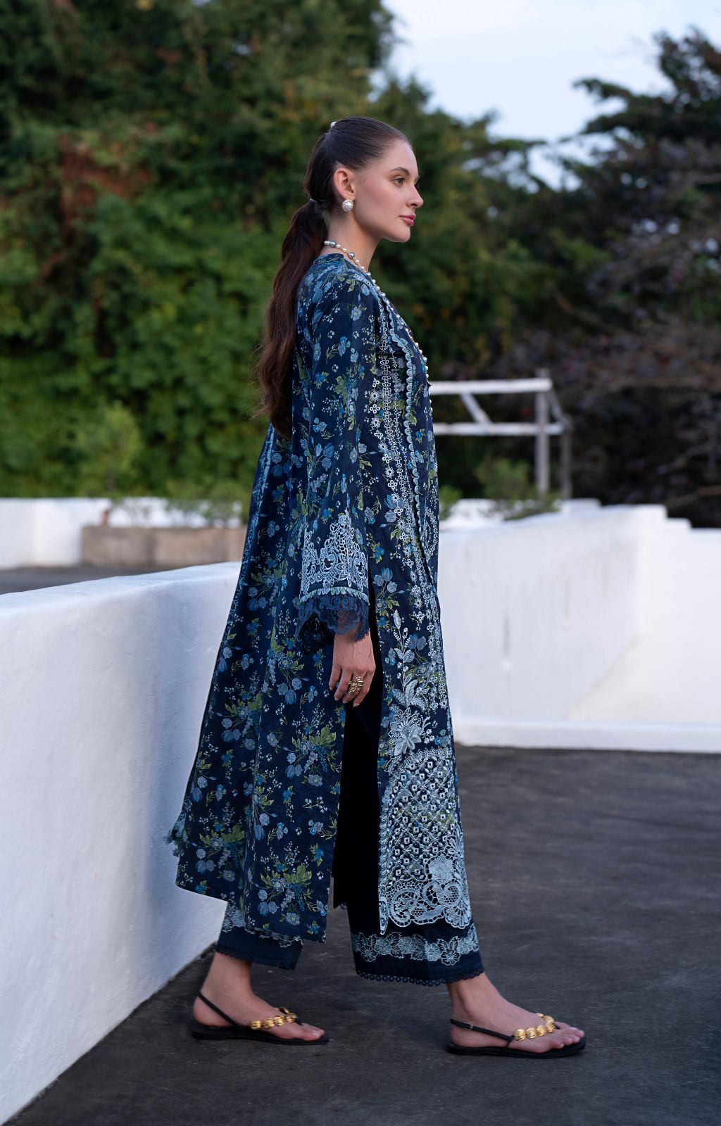 AJR Couture | Printakari Lawn 25 | Eden - House Of Hania