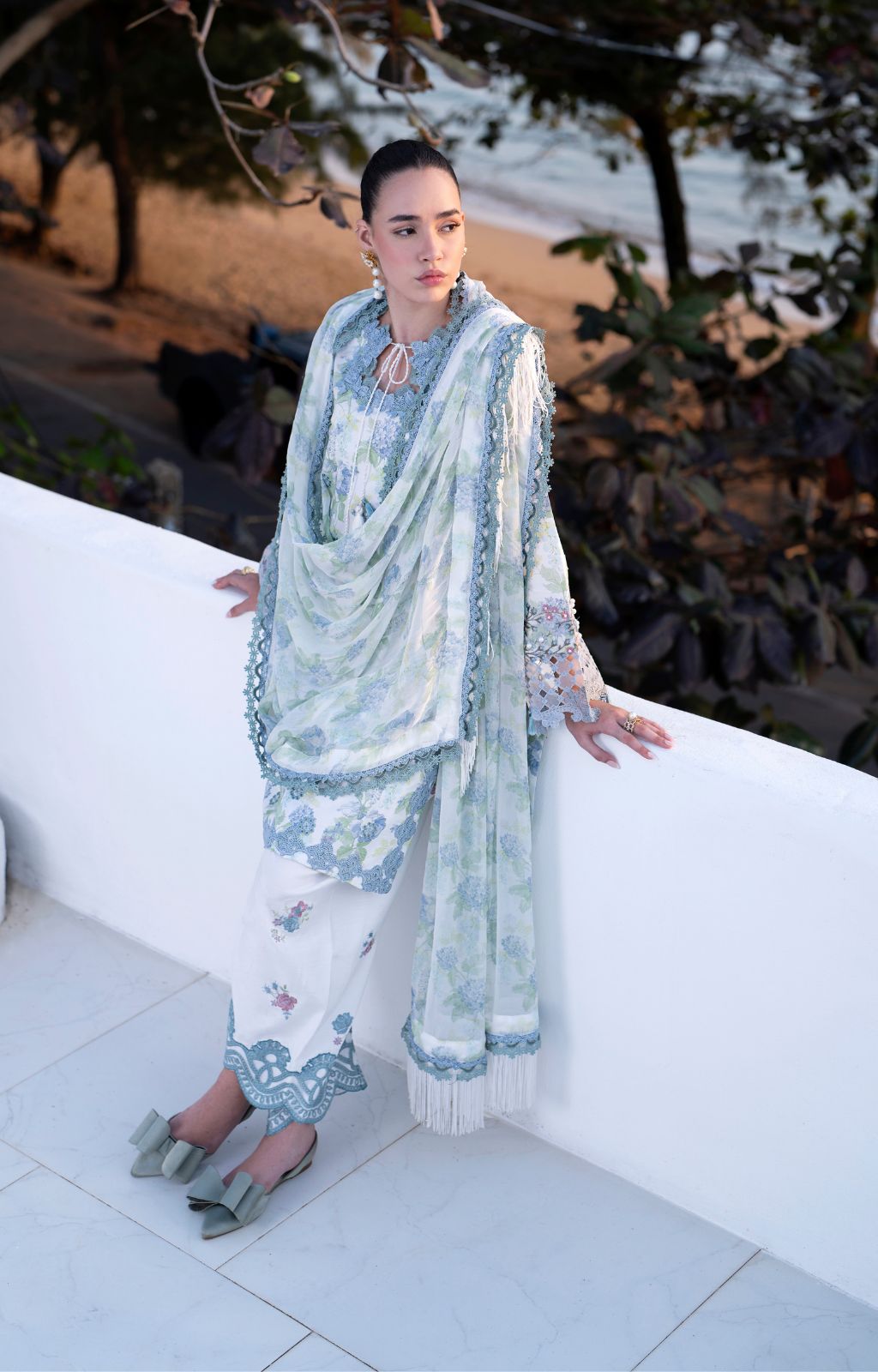 AJR Couture | Printakari Lawn 25 | Isle - House Of Hania