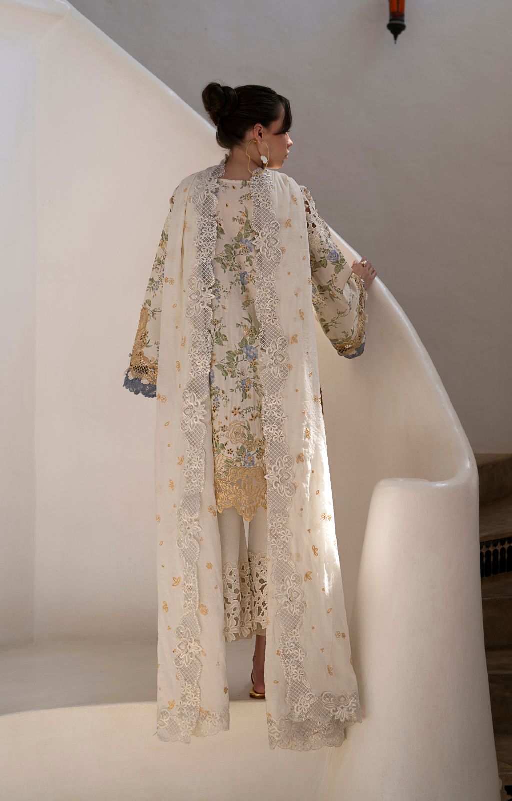 AJR Couture | Printakari Lawn 25 | Maze - House Of Hania