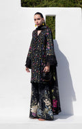 AJR Couture | Printakari Lawn 25 | Midnight Flora - House Of Hania