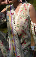 AJR Couture | Printakari Lawn 25 | Pink Patel - House Of Hania