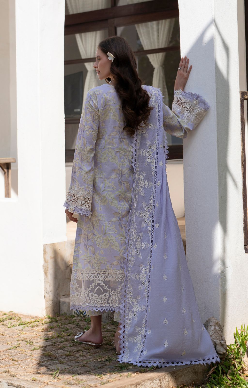 AJR Couture | Printakari Lawn 25 | Vista - House Of Hania