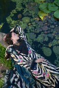 AJR Couture | Printed Chikankari 26 | Iris - House Of Hania