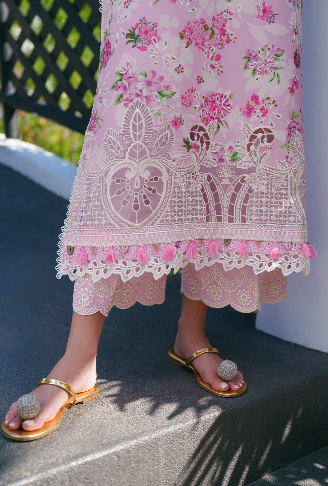 AJR Couture | Printed Chikankari 26 | Rumi - House Of Hania