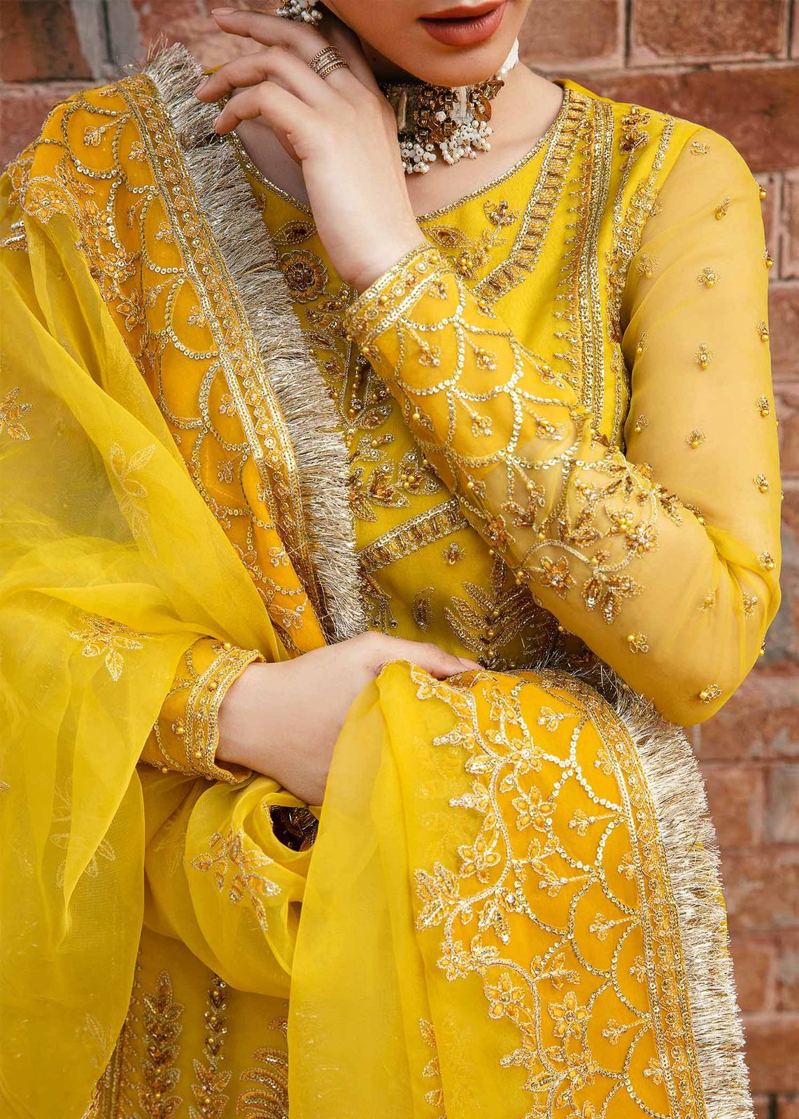 AKBAR ASLAM CAILIN U-1482 LAYALI COLLECTION - House Of Hania