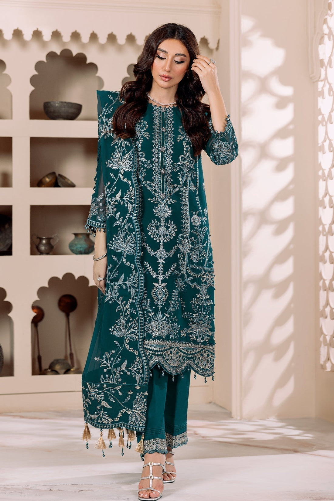 ALIZEH-DUA-V01D02B- LYRA ( ZINC ) - House Of Hania