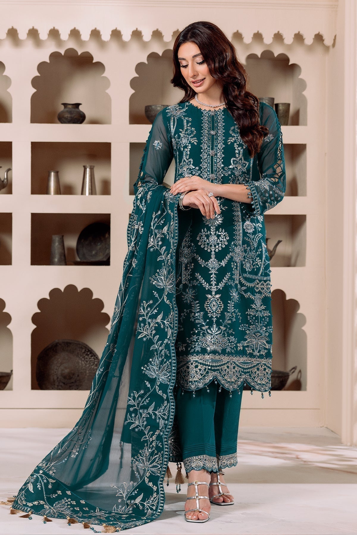 ALIZEH-DUA-V01D02B- LYRA ( ZINC ) - House Of Hania