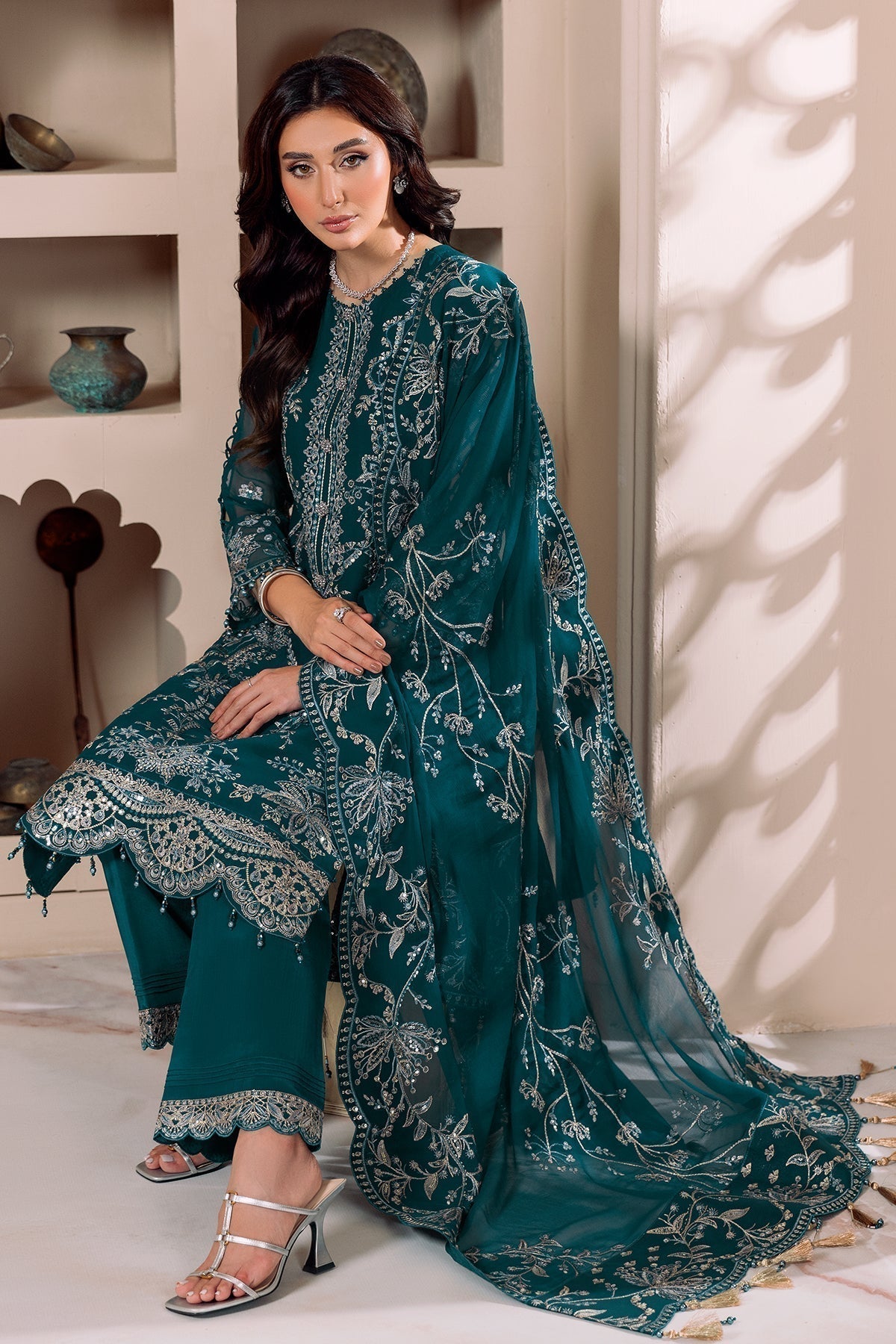 ALIZEH-DUA-V01D02B- LYRA ( ZINC ) - House Of Hania