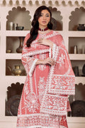 ALIZEH-DUA-V01D04B- MEHRUNISA ( PINK ) - House Of Hania